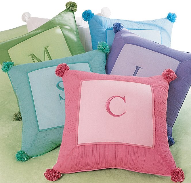 Crinkle Puff Toss Pillow Cover $19
