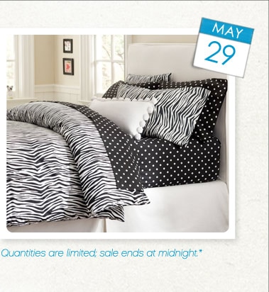 MAY 29 - Quantities are limited; sale ends at midnight.*