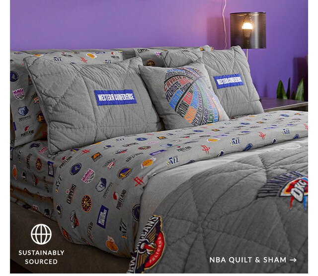NBA QUILT & SHAM