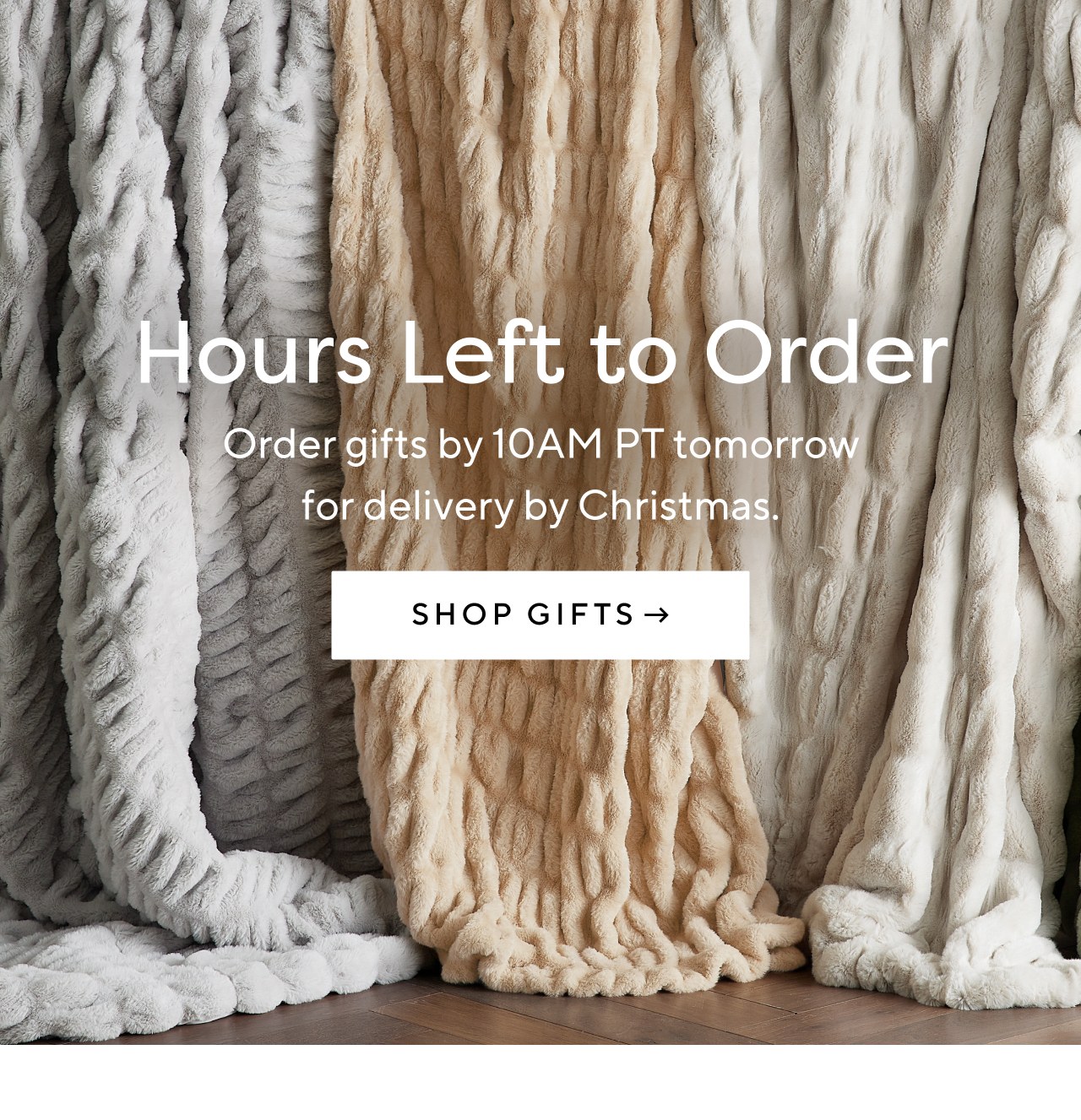 HOURS LEFT TO ORDER. SHOP GIFTS
