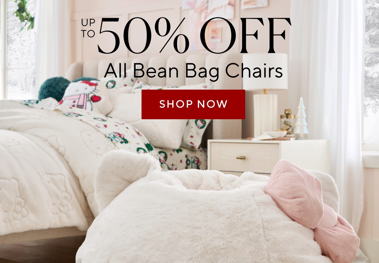 Up to 50% off bean bag chairs. Shop now