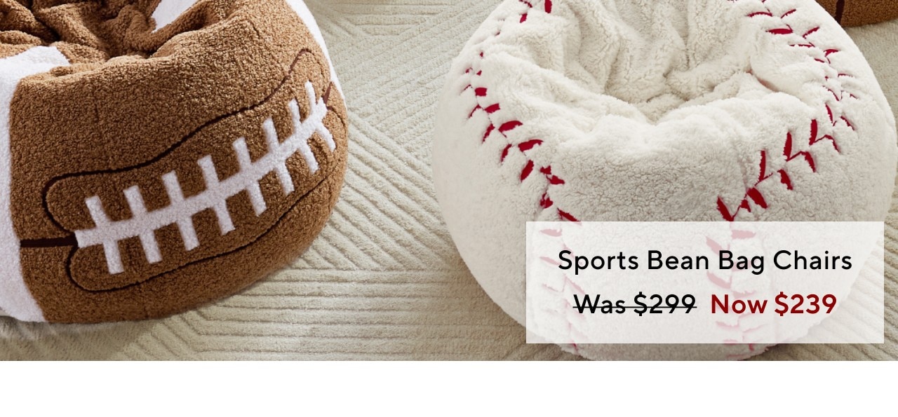 Sports bean bag chairs