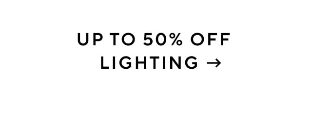 Up to 50% off lighting