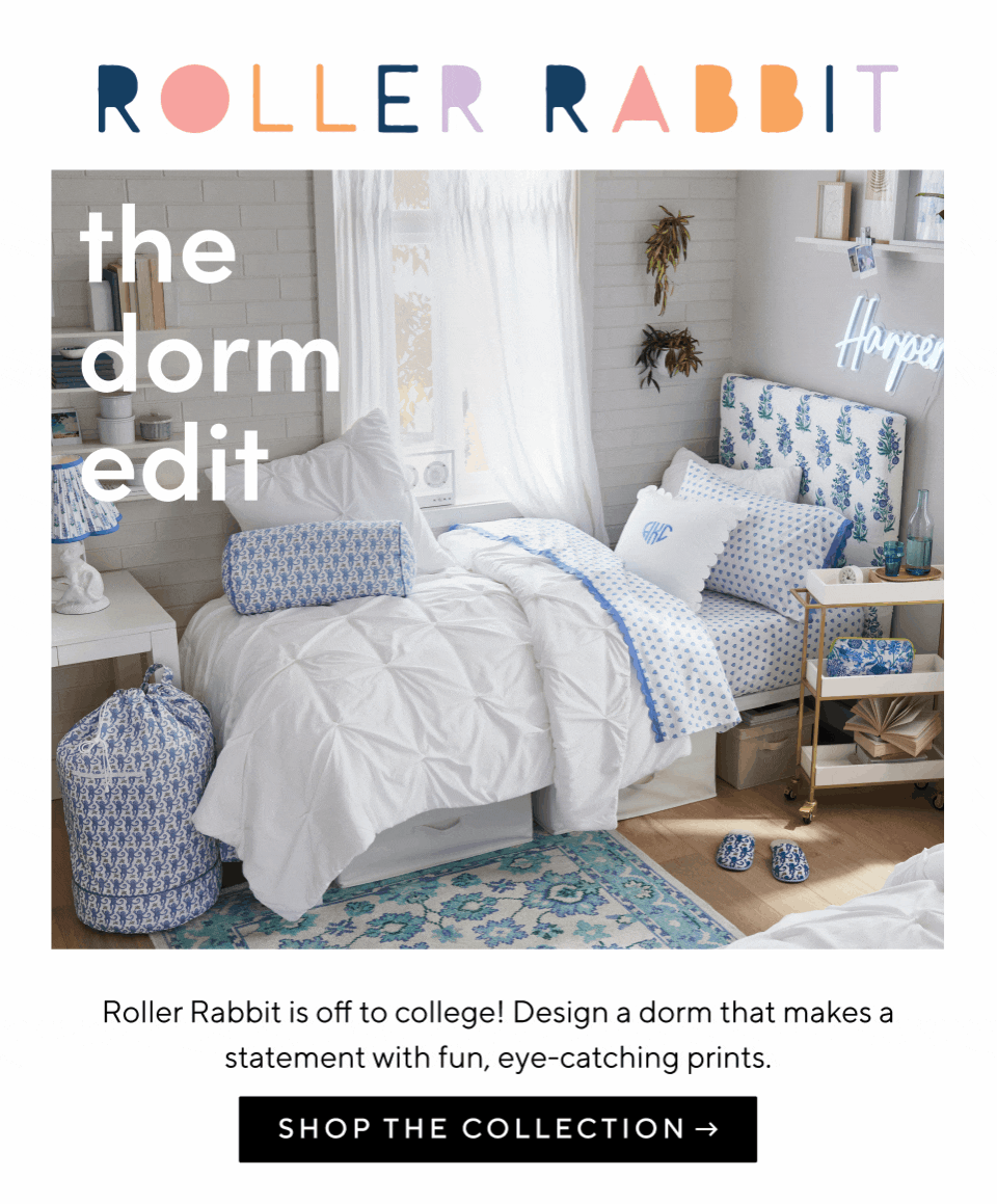 Roller Rabbit. The dorm edit. Shop the collection