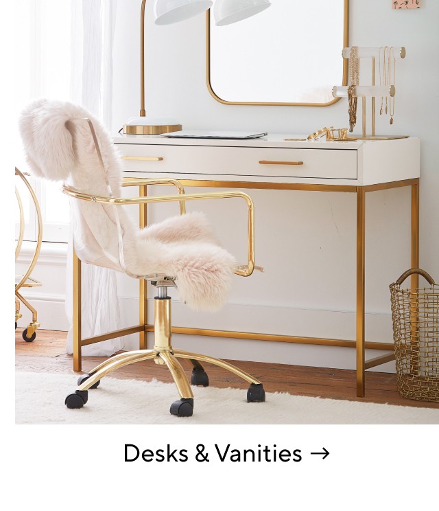 Desks and vanities
