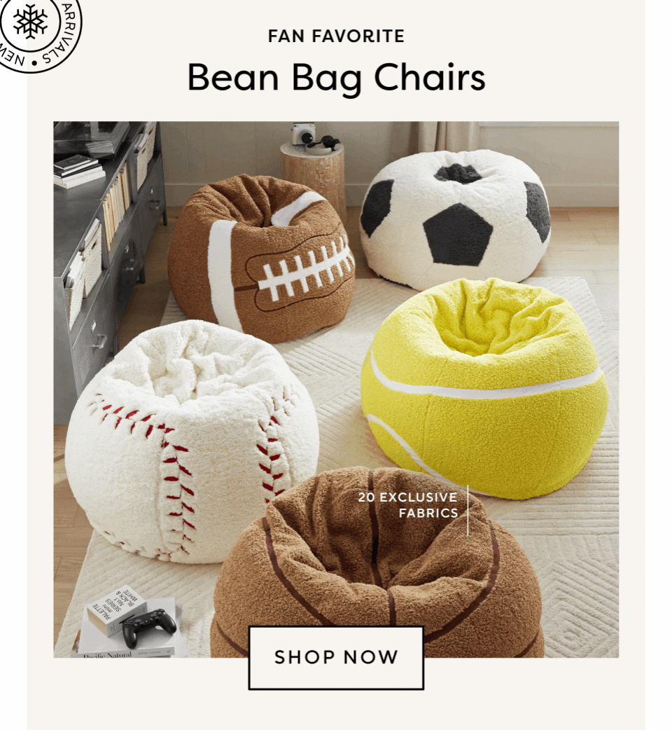Fan favorite. Bean bag chairs