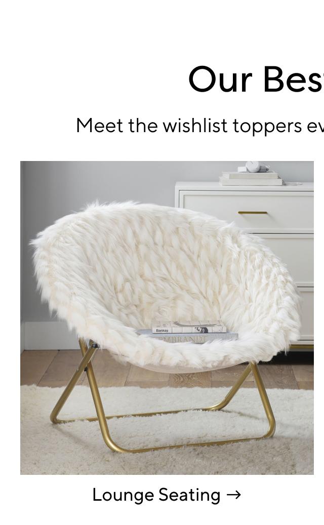 Our best sellers. Lounge seating