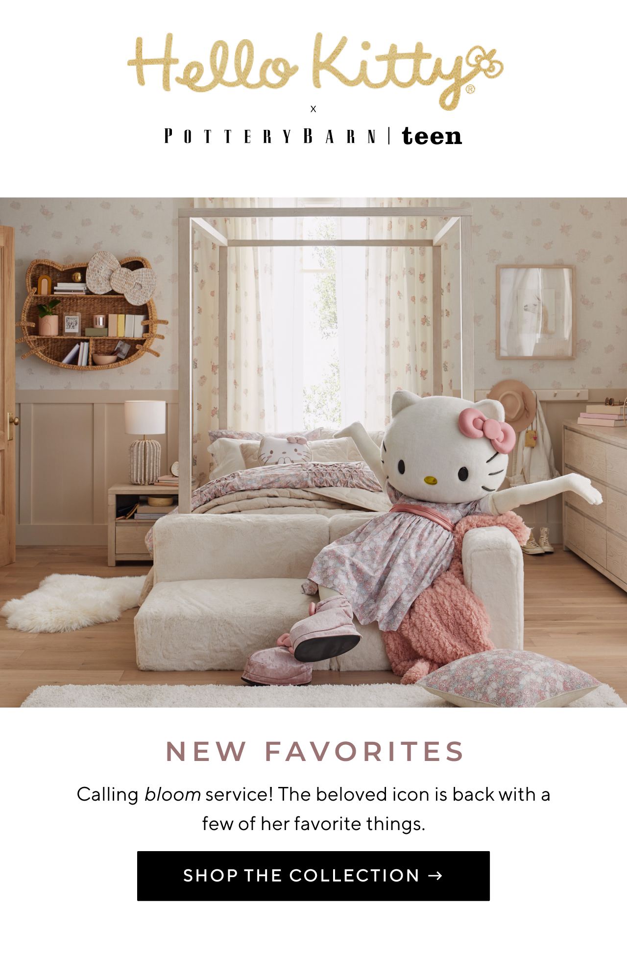 Hello Kitty x Pottery Barn Teen. New favorites. Shop the collection