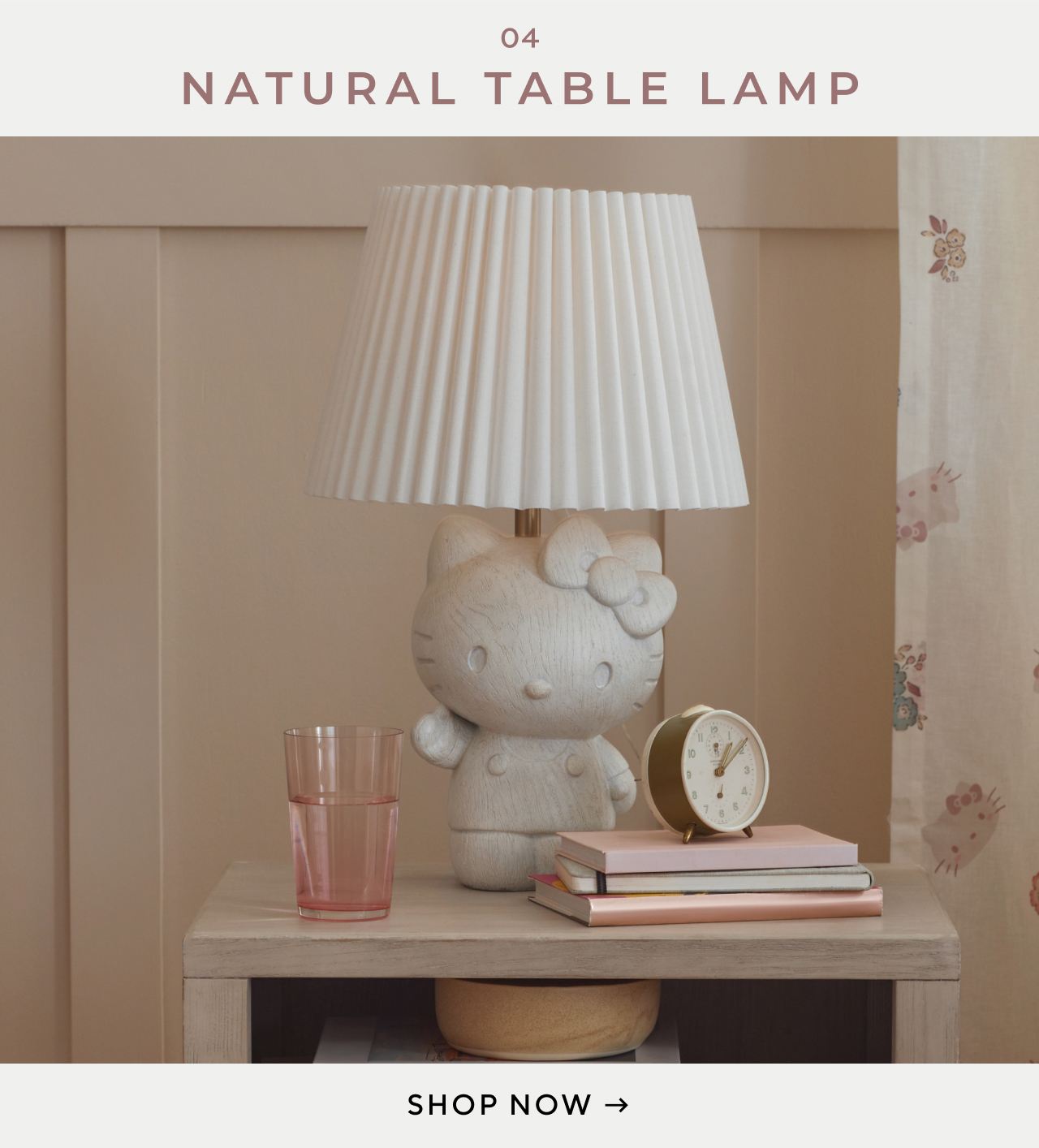 Natural table lamp