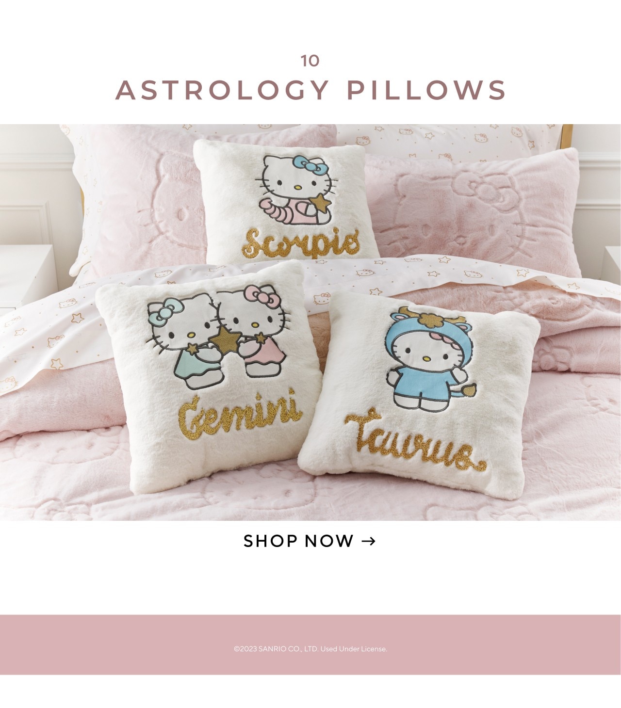 Astrology pillows