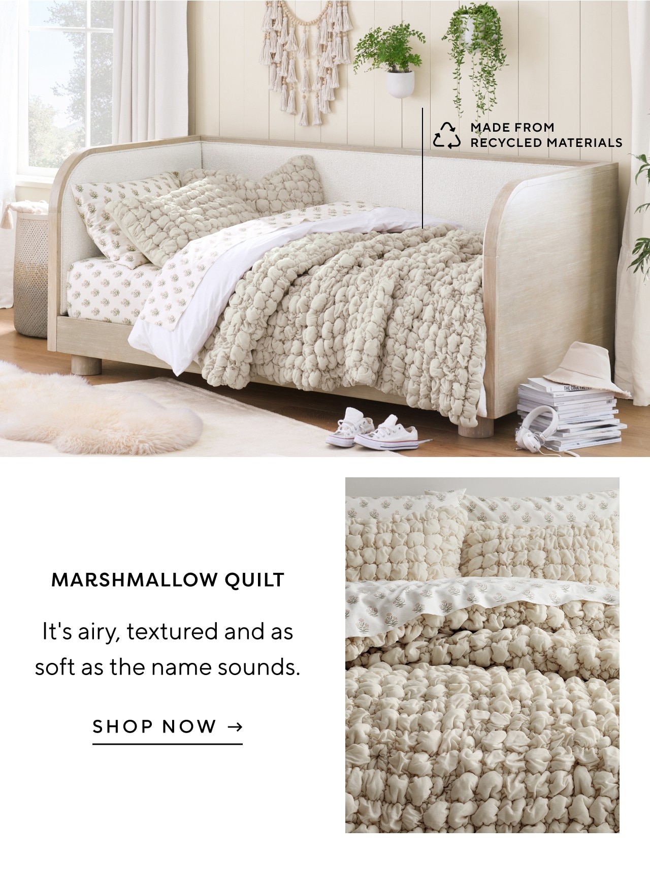 Marshmallow quilt