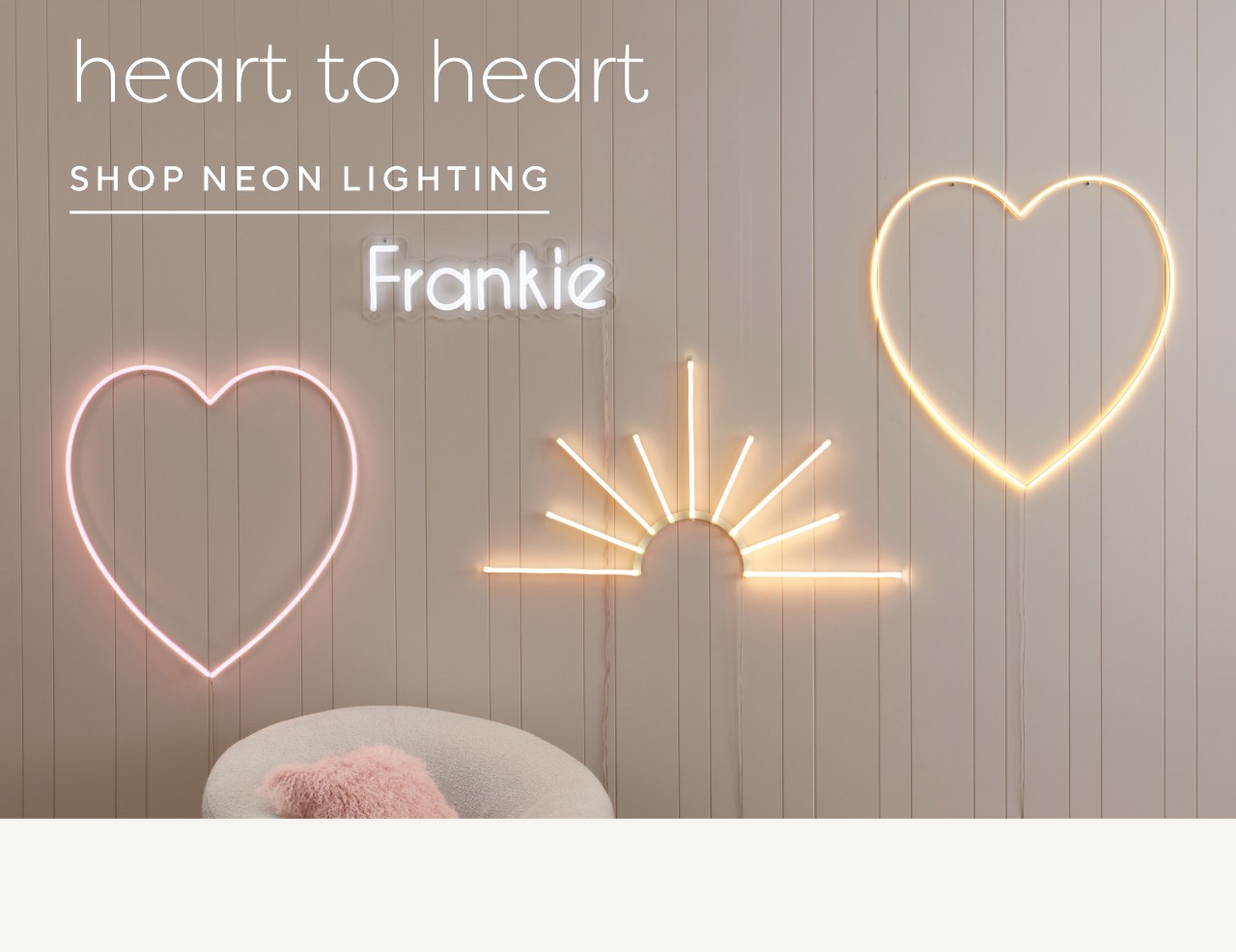 Shop neon lighting