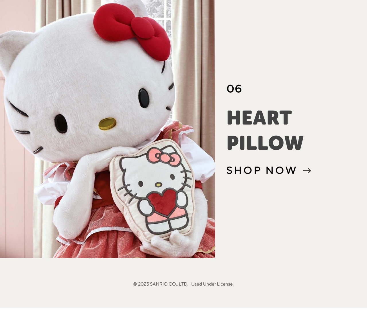 Heart pillow