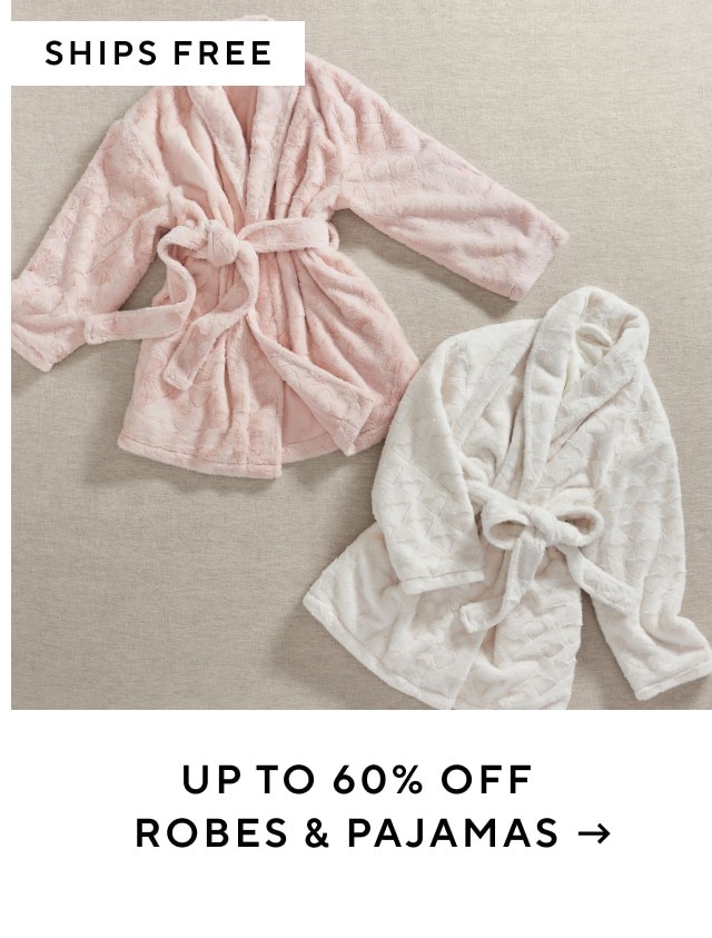 Up to 60% Off Robes & Pajamas