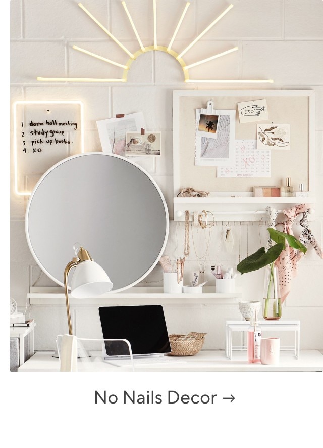 No nails decor
