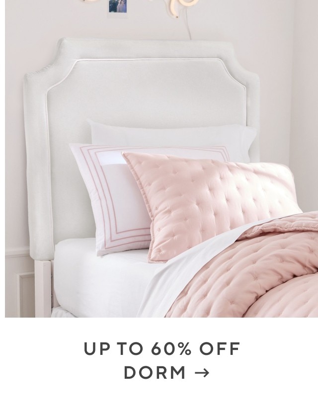 Up to 60% off dorm