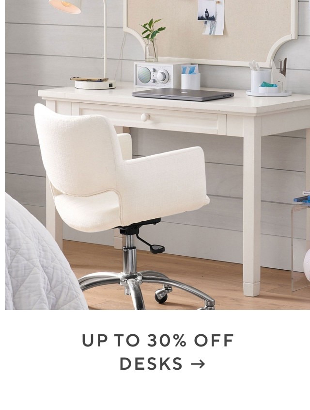Up to 30% off desks