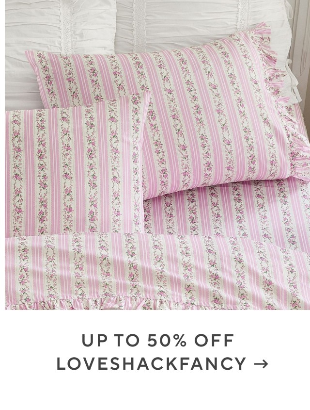 Up to 50% off loveshackfancy