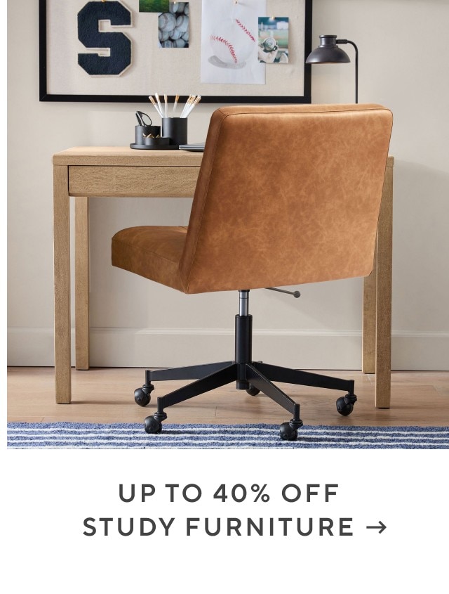 Up to 40% off study furniture