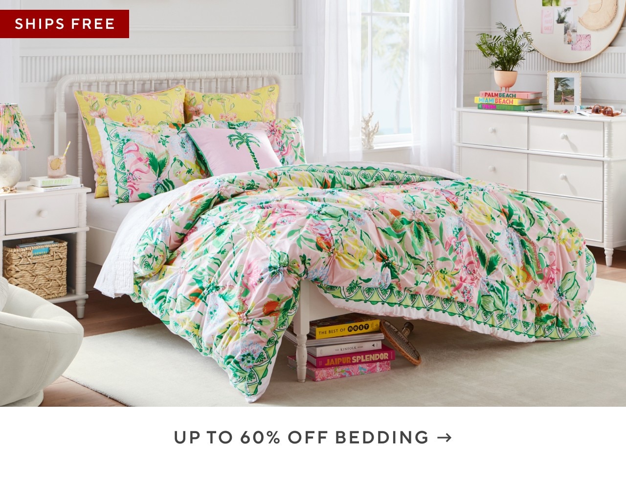 Up to 60% off bedding