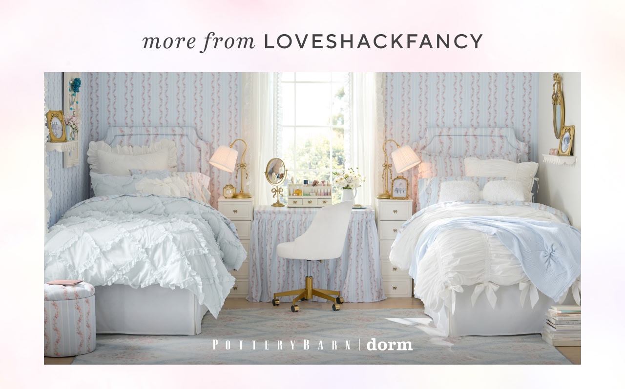 Pottery barn dorm