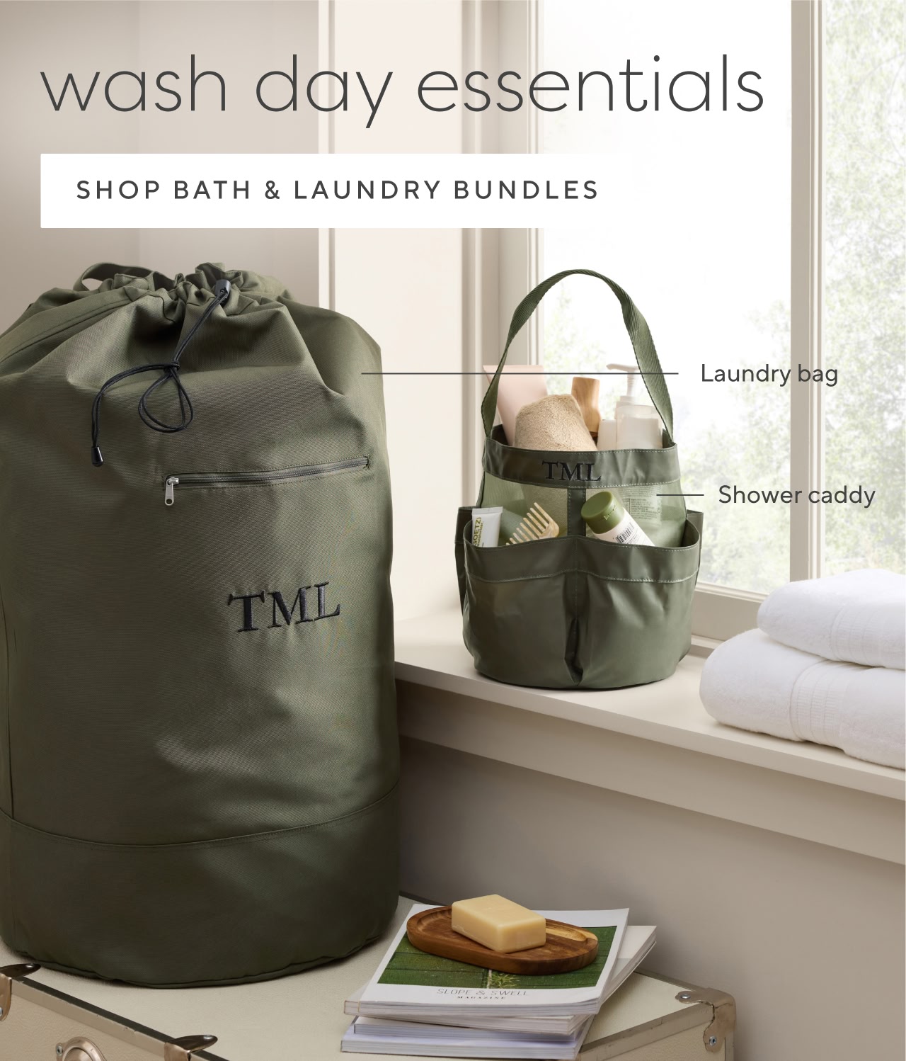 Wash day essentials