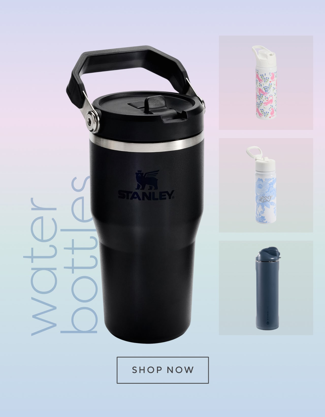 Water bottles