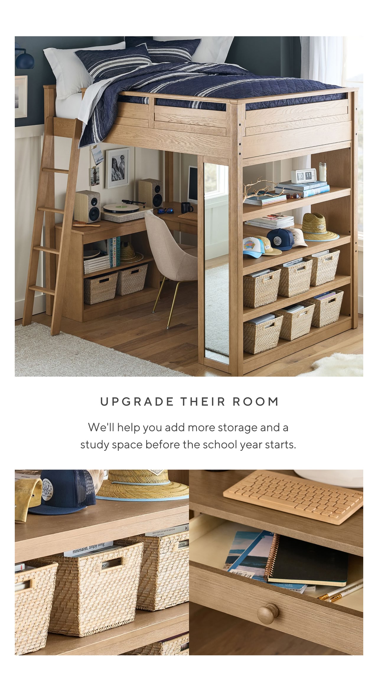 Upgrade their room