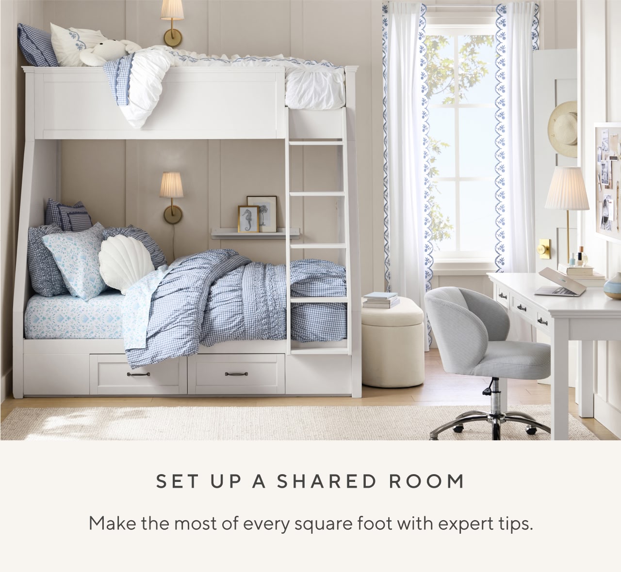 Set up a shared room