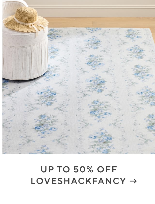 Up to 50% off loveshackfancy