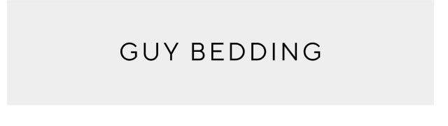 Guy bedding