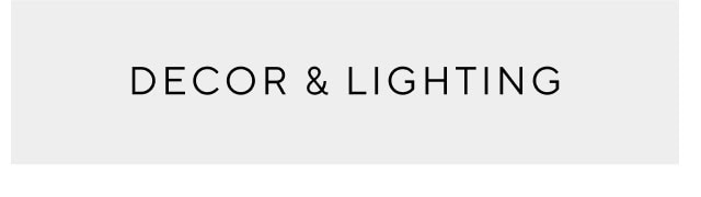 Decor and lighting