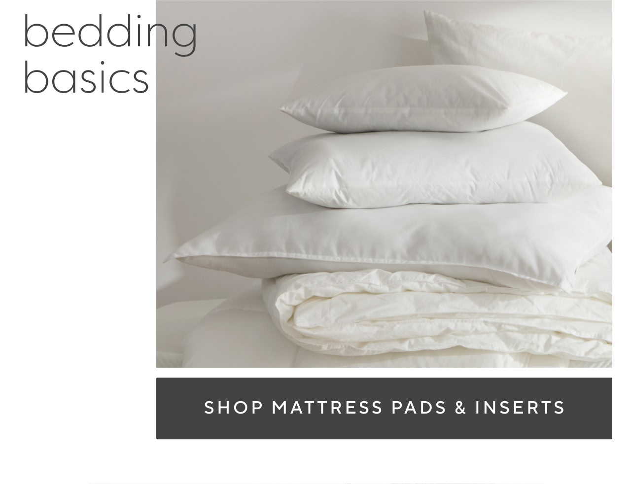 Shop mattress pads and inserts