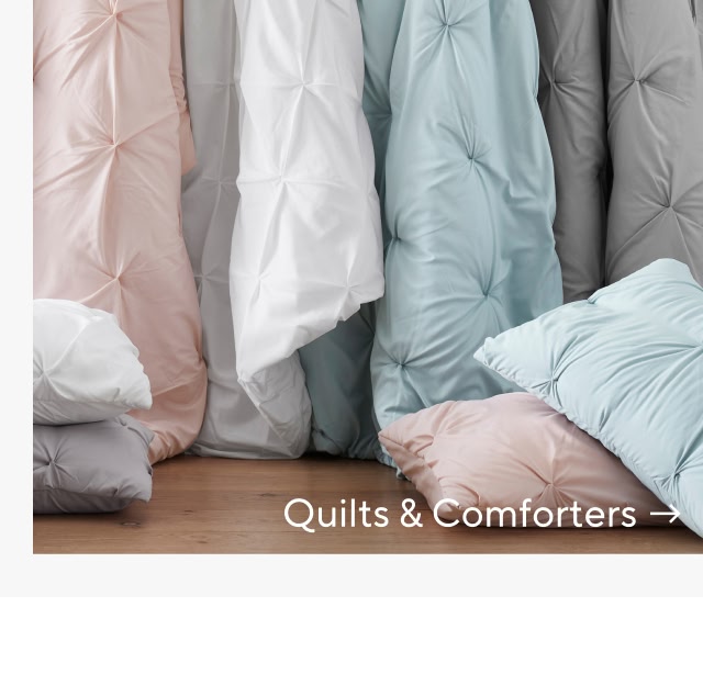 Quilts and comforters