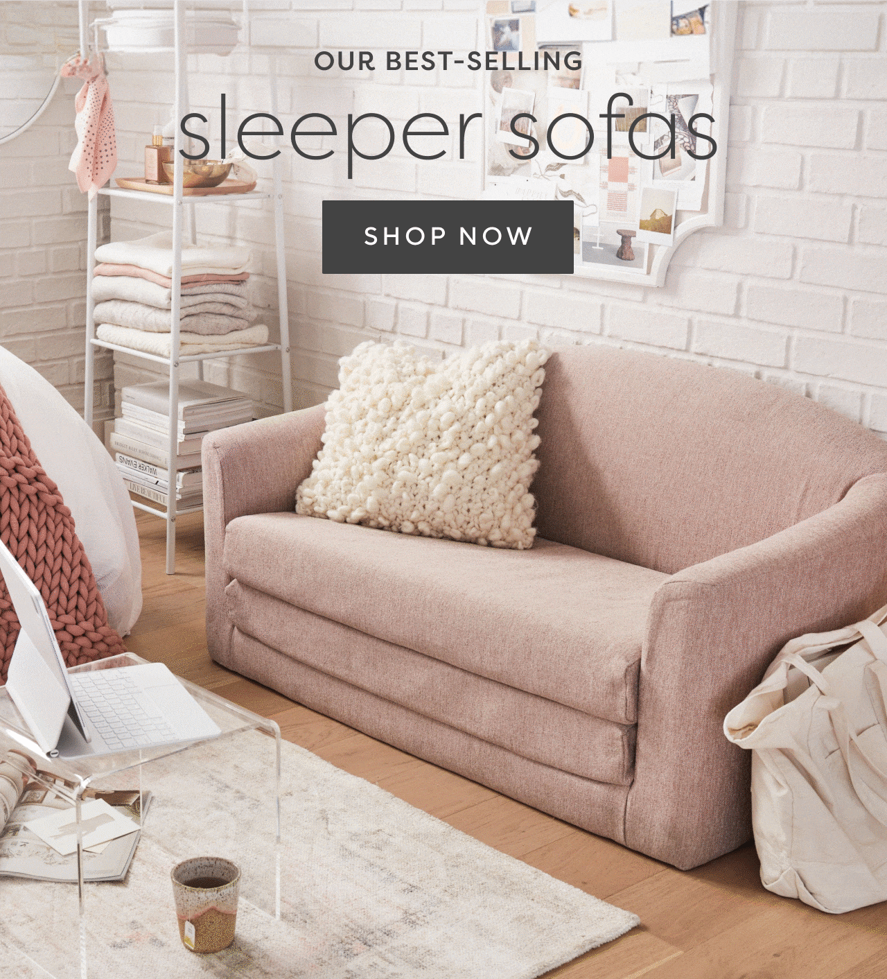 Our best-selling sleeper sofas