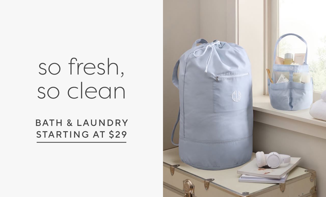 Shop bath and laundry starting at $29