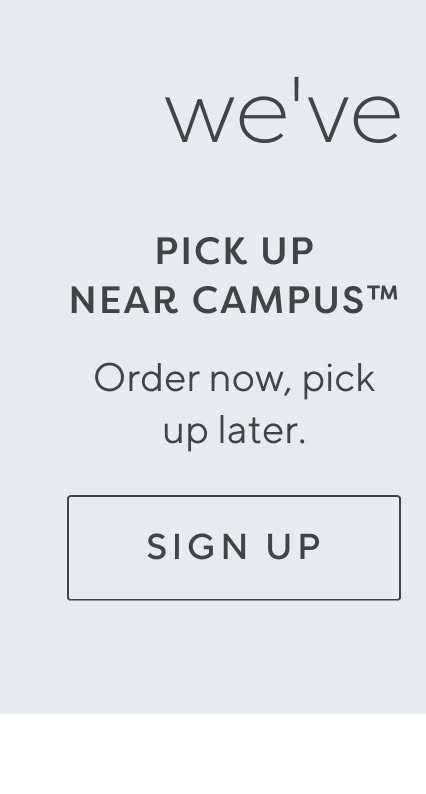 Pick up near campus