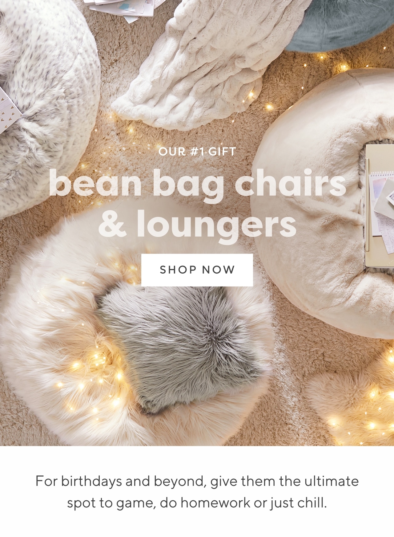 Our #1 gift bean bag chairs and loungers
