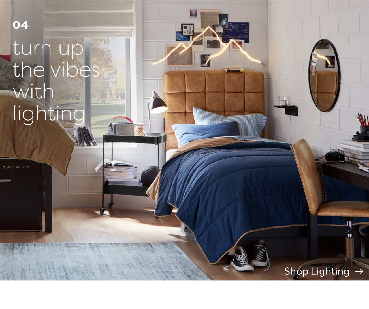 Turn up the vibes with lighting