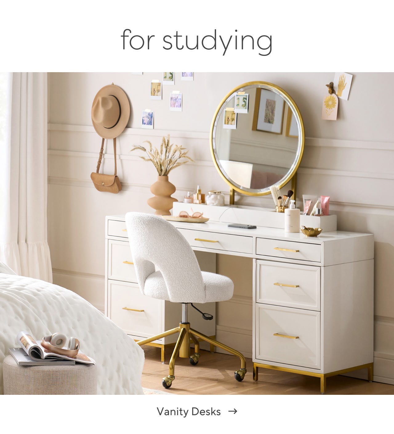 Vanity desks