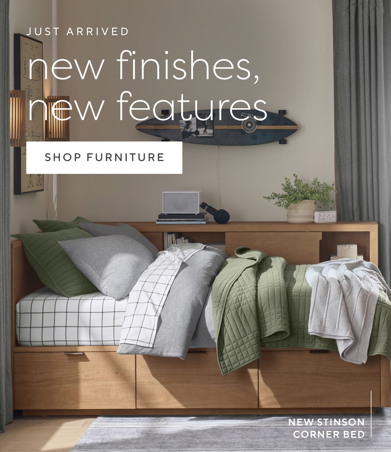 New finishes, new features